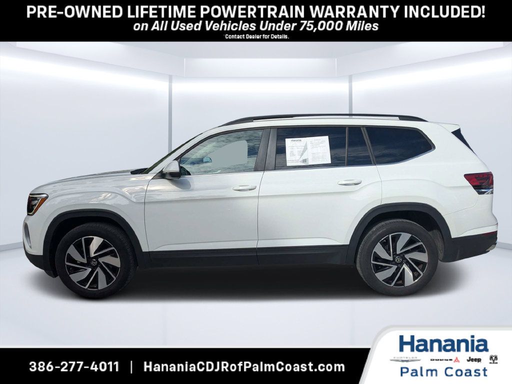 Used 2025 Volkswagen Atlas SE AWD/4WD image 6