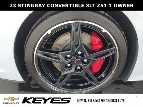 Used 2023 Chevrolet Corvette Stingray Premium Conv w/ Z51 Performance Package RWD image 30