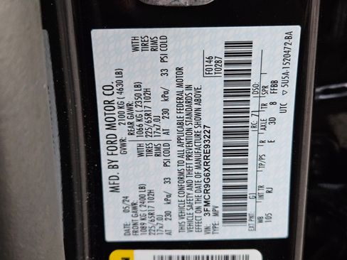 Used 2024 Ford Bronco Sport Heritage w/ Heritage Convenience Package image 38