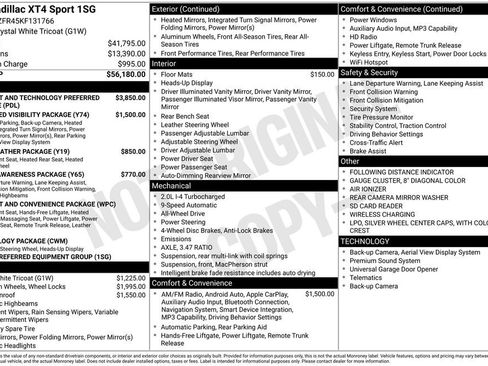 Used 2019 Cadillac XT4 Sport image 2