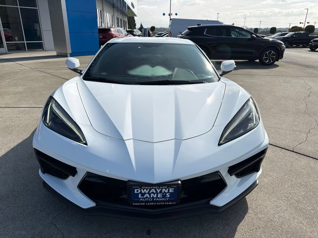 Used 2023 Chevrolet Corvette Stingray Coupe w/ Chrome Exterior Badge Package RWD image 9