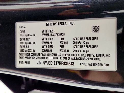 Used 2024 Tesla Model 3 Performance AWD/4WD image 24