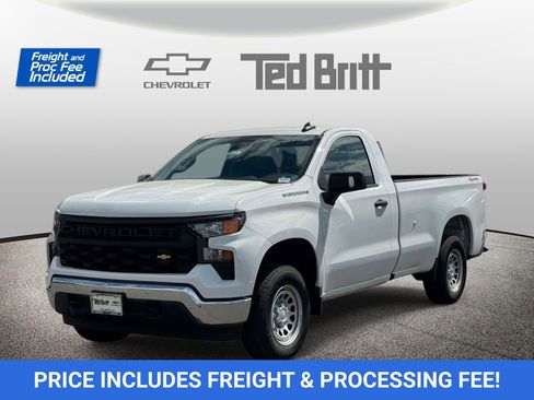 New 2025 Chevrolet Silverado 1500 W/T w/ WT Safety Package AWD/4WD image 1