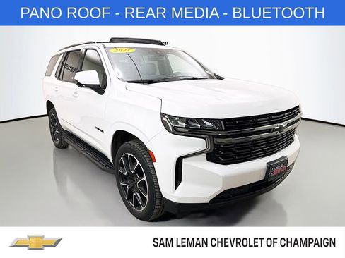 Used 2021 Chevrolet Tahoe RST w/ Rear Media and Nav Package AWD/4WD image 1