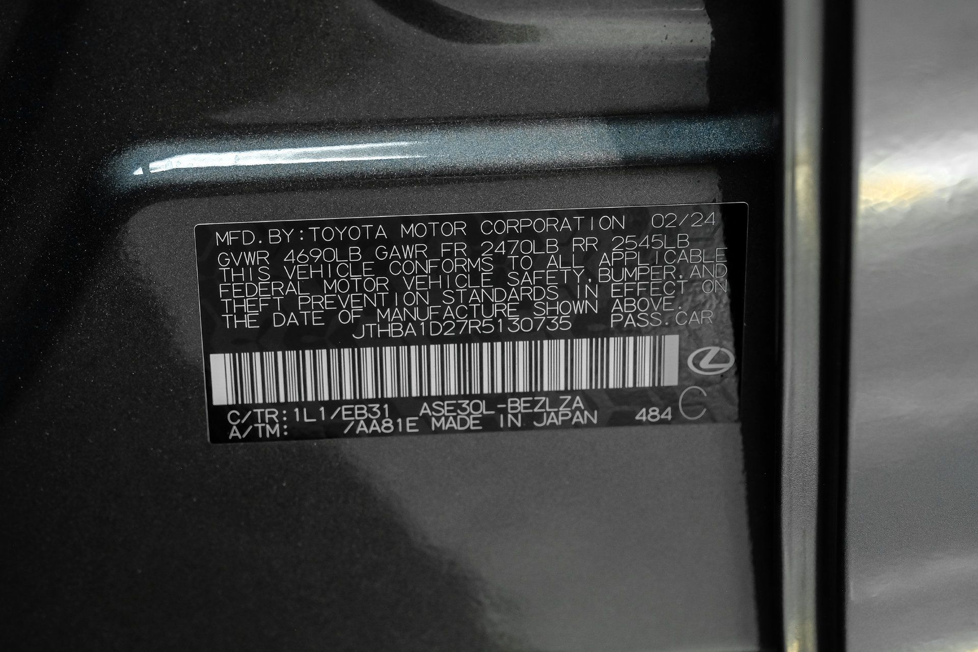 Used 2024 Lexus IS 300 F Sport RWD image 63