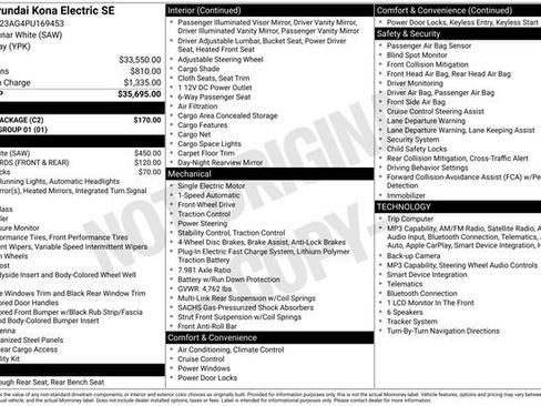 Certified 2023 Hyundai Kona SE w/ Cargo Package FWD image 25