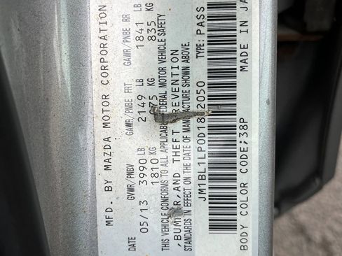 Used 2013 MAZDA MAZDA3 i Touring image 35