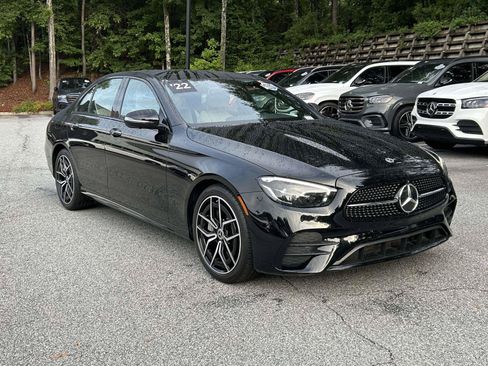 Certified 2022 Mercedes-Benz E 350 Sedan w/ AMG Line Exterior image 4