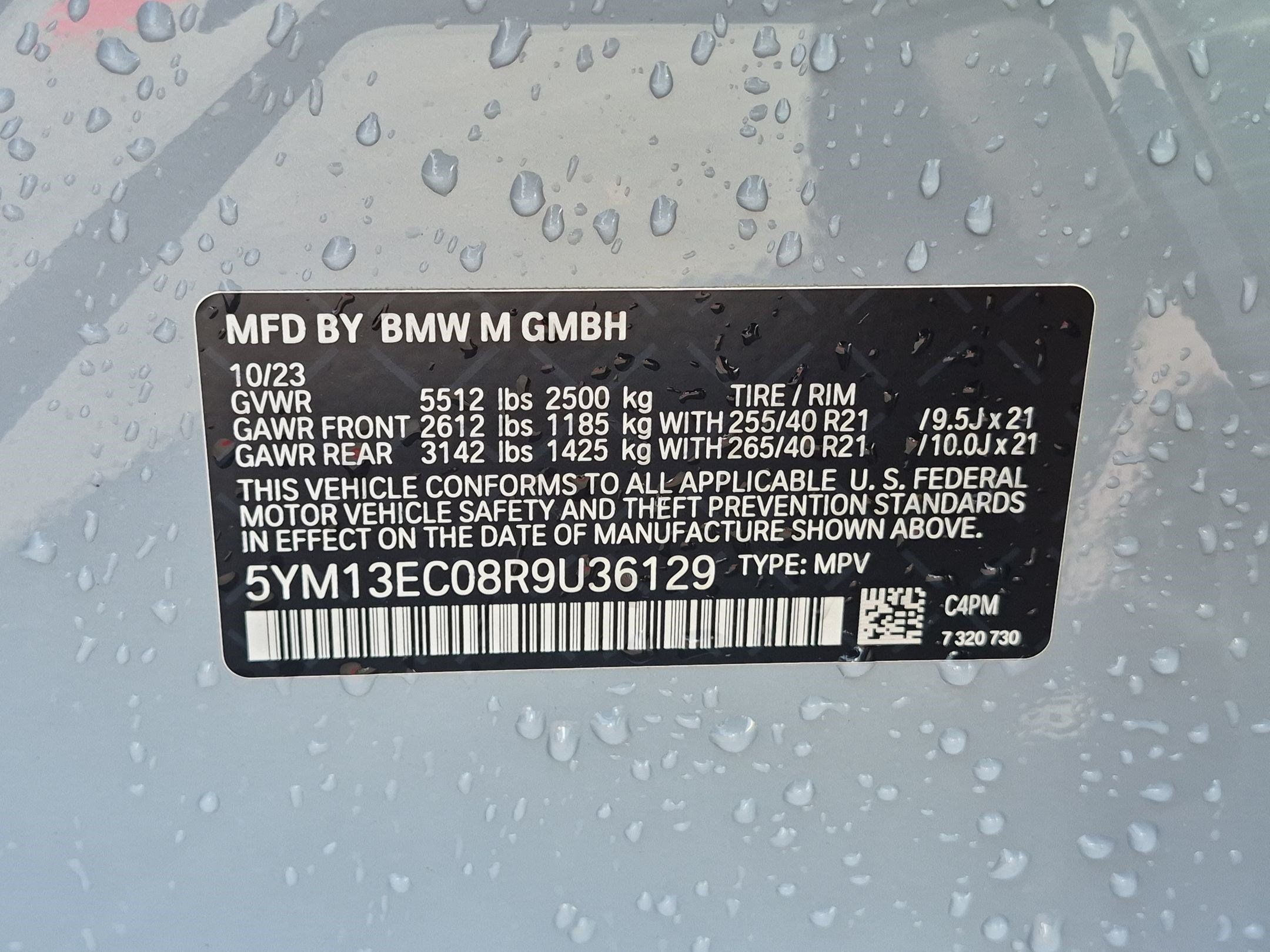 Certified 2024 BMW X3 M w/ Competition Package AWD/4WD image 32