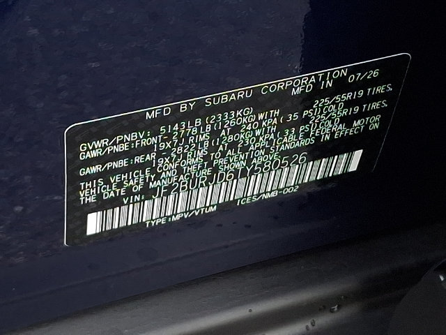 New 2026 Subaru Outback Touring XT AWD/4WD image 10