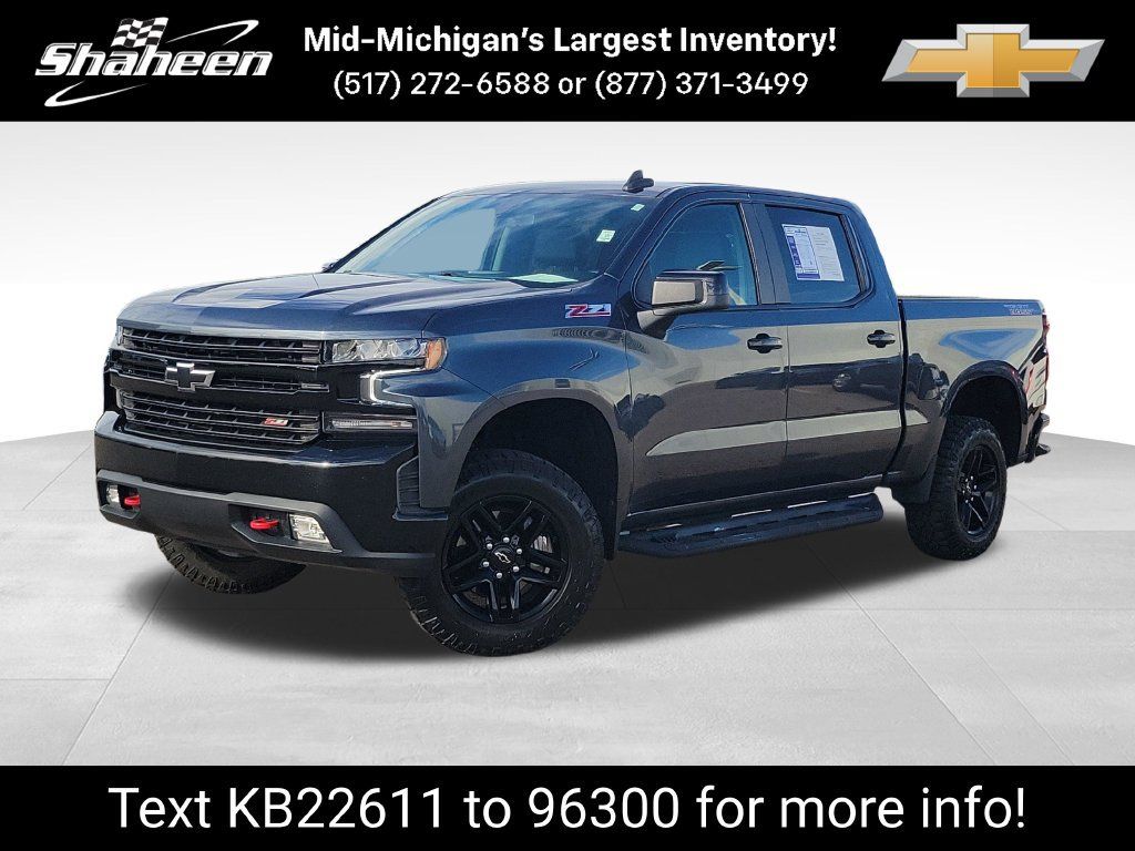 Used 2021 Chevrolet Silverado 1500 LT Trail Boss w/ Convenience Package II AWD/4WD image 1
