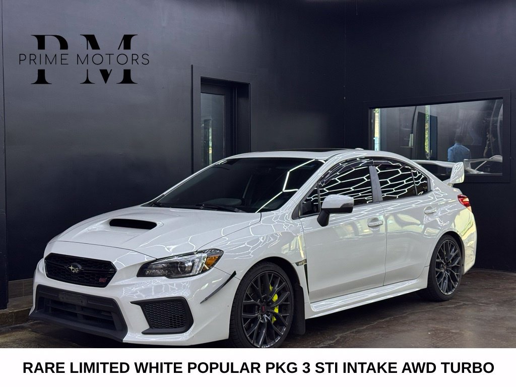 Used 2018 Subaru WRX STI Limited w/ Popular Package #3 AWD/4WD image 1