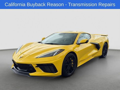 Used 2025 Chevrolet Corvette Stingray Preferred Cpe w/ Z51 Performance Package RWD image 1