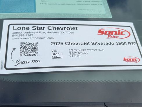 Used 2025 Chevrolet Silverado 1500 RST w/ Z71 Off-Road Package image 32