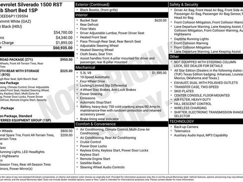 Used 2023 Chevrolet Silverado 1500 RST w/ Z71 Off-Road Package AWD/4WD image 22