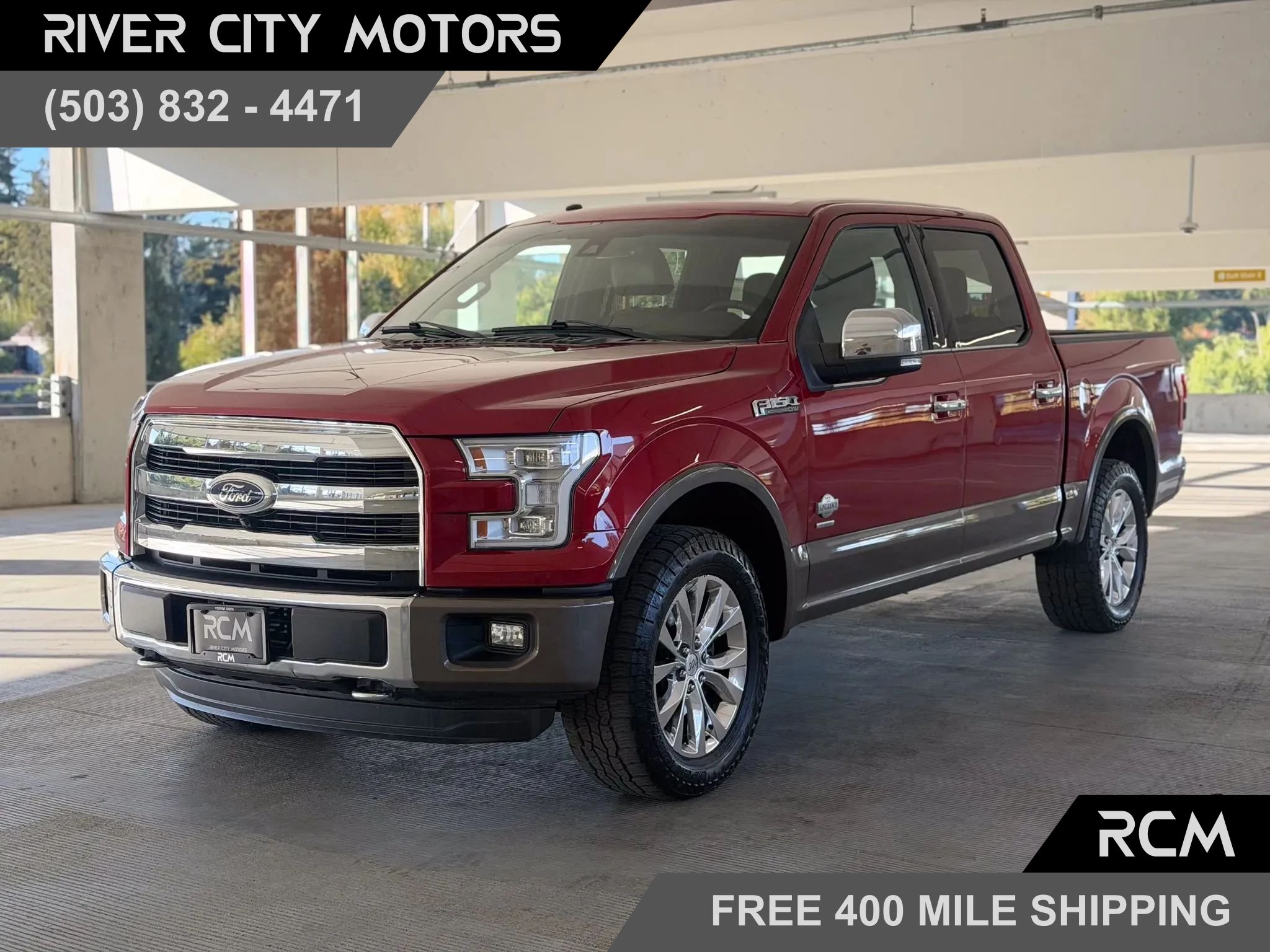 Used 2016 Ford F150 King Ranch w/ Equipment Group 601A Luxury AWD/4WD image 1