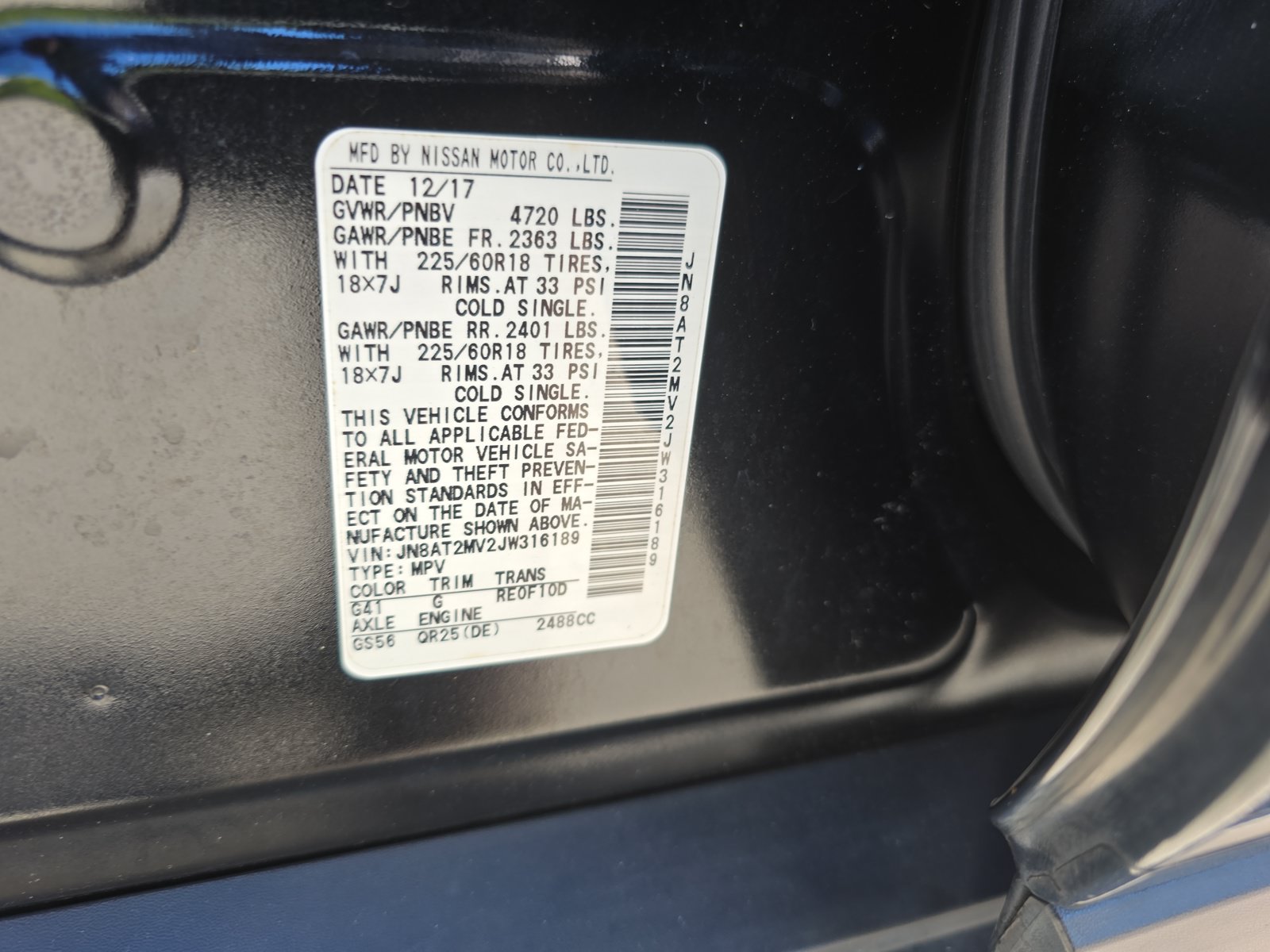 Used 2018 Nissan Rogue SL AWD/4WD image 32