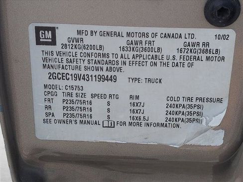 Used 2003 Chevrolet Silverado 1500 LS RWD image 28