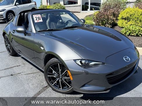 Used 2026 MAZDA MX-5 Miata RF Grand Touring w/ Weather Package RWD image 1