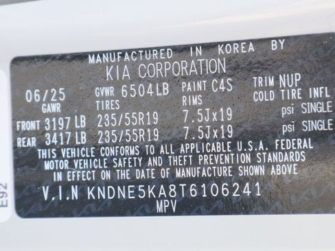 Used 2026 Kia Carnival SX Prestige FWD image 36