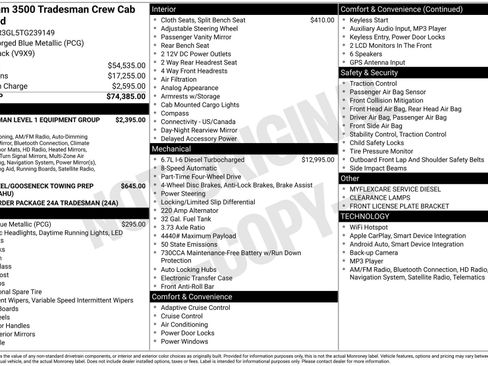 New 2026 RAM 3500 Tradesman image 26