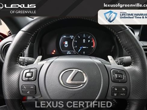 Certified 2023 Lexus IS 350 F Sport w/ Navigation Package RWD image 12