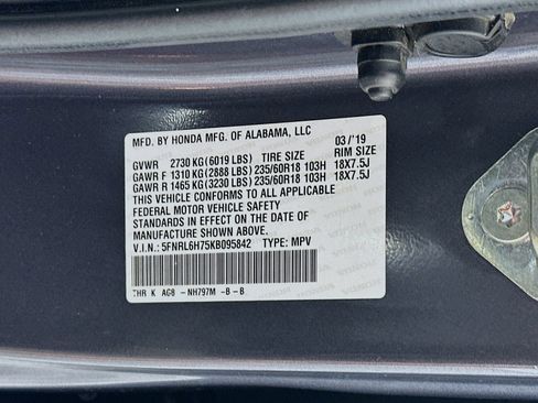 Used 2019 Honda Odyssey EX-L image 33