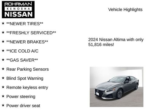 Used 2024 Nissan Altima 2.5 SV FWD image 7