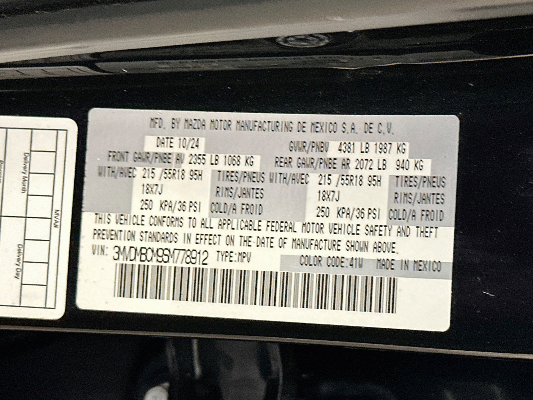 Used 2025 MAZDA CX-30 AWD 2.5 S w/ Preferred Package image 12