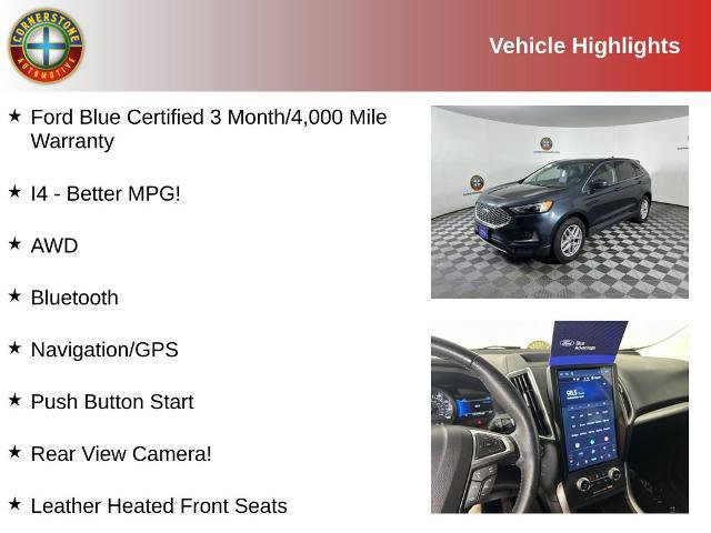 Certified 2024 Ford Edge SEL AWD/4WD image 2