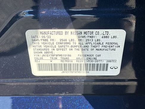 Used 2023 INFINITI Q50 Luxe w/ Cargo Package image 36