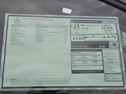New 2026 Mercedes-Benz GLE 450 4MATIC image 16