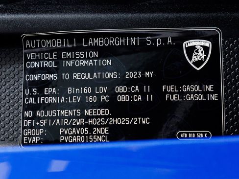 Used 2023 Lamborghini Huracan Tecnica RWD image 84