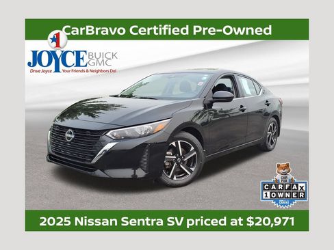 Used 2025 Nissan Sentra SV FWD image 1