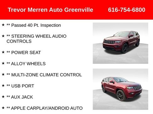 Used 2020 Jeep Grand Cherokee Altitude AWD/4WD image 13