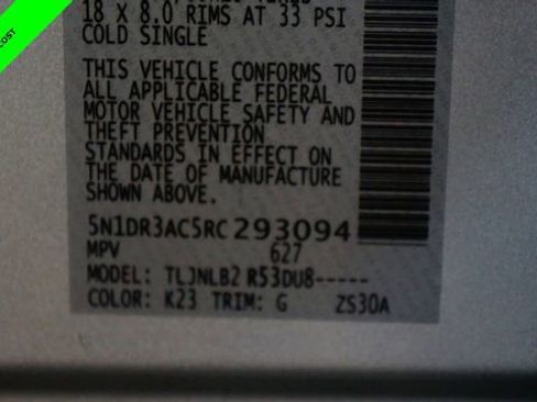 Certified 2024 Nissan Pathfinder S AWD/4WD image 93