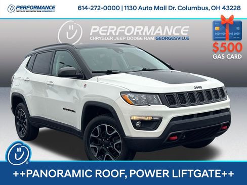 Used 2019 Jeep Compass Trailhawk w/ Cold Weather Group AWD/4WD image 1