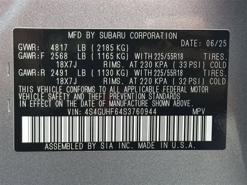 New 2025 Subaru Crosstrek 2.5i Sport w/ Crosstrek Mirror Package image 22