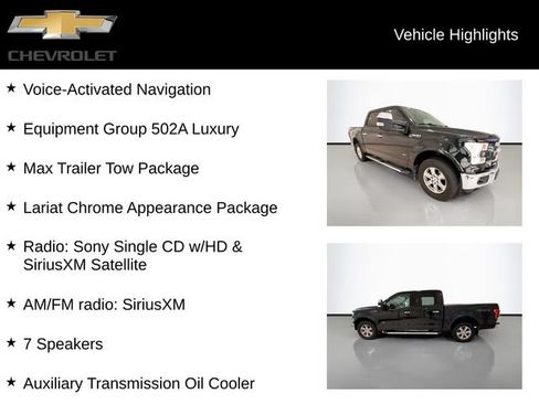 Used 2015 Ford F150 Lariat w/ Equipment Group 502A Luxury AWD/4WD image 5