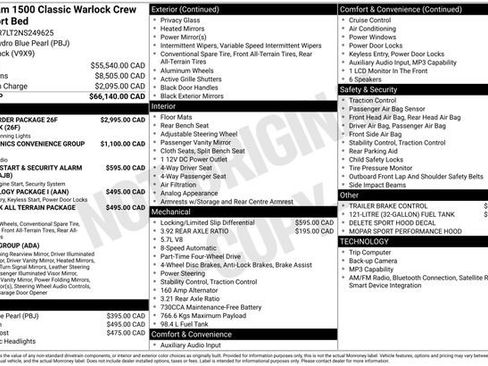 Used 2022 RAM 1500 Warlock AWD/4WD image 3