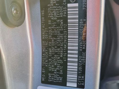 Certified 2022 Toyota Camry SE image 36