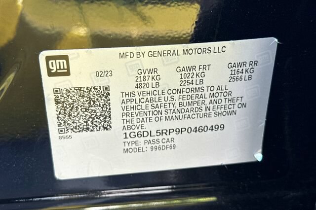 Certified 2023 Cadillac CT4 V Blackwing w/ Technology Package RWD image 28