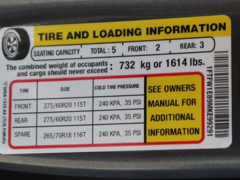 Used 2021 Ford F150 Lariat w/ Equipment Group 502A High AWD/4WD image 57