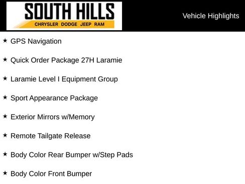 Used 2022 RAM 1500 Laramie w/ Sport Appearance Package image 3