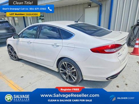 Used 2017 Ford Fusion Titanium AWD/4WD image 3
