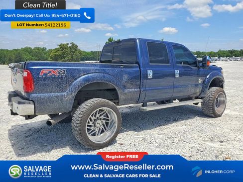 Used 2013 Ford F250 Lariat w/ Chrome Pkg AWD/4WD image 4