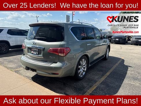 Used 2012 INFINITI QX56 4WD w/ Deluxe Touring Pkg image 10