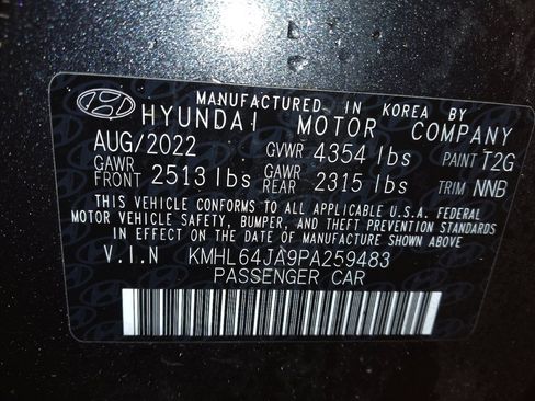 Used 2023 Hyundai Sonata SEL w/ Preferred Accessory Package FWD image 33