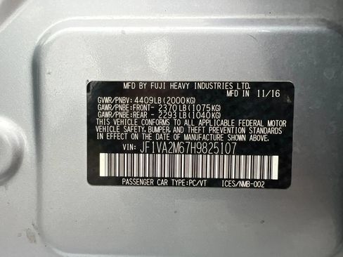 Used 2017 Subaru WRX STI w/ Popular Package #1 AWD/4WD image 47