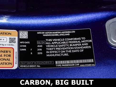 Used 2025 Aston Martin V8 Vantage Coupe image 35